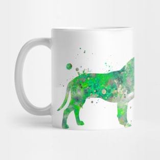 American Staffordshire Terrier Dog Watercolor Painting Mug